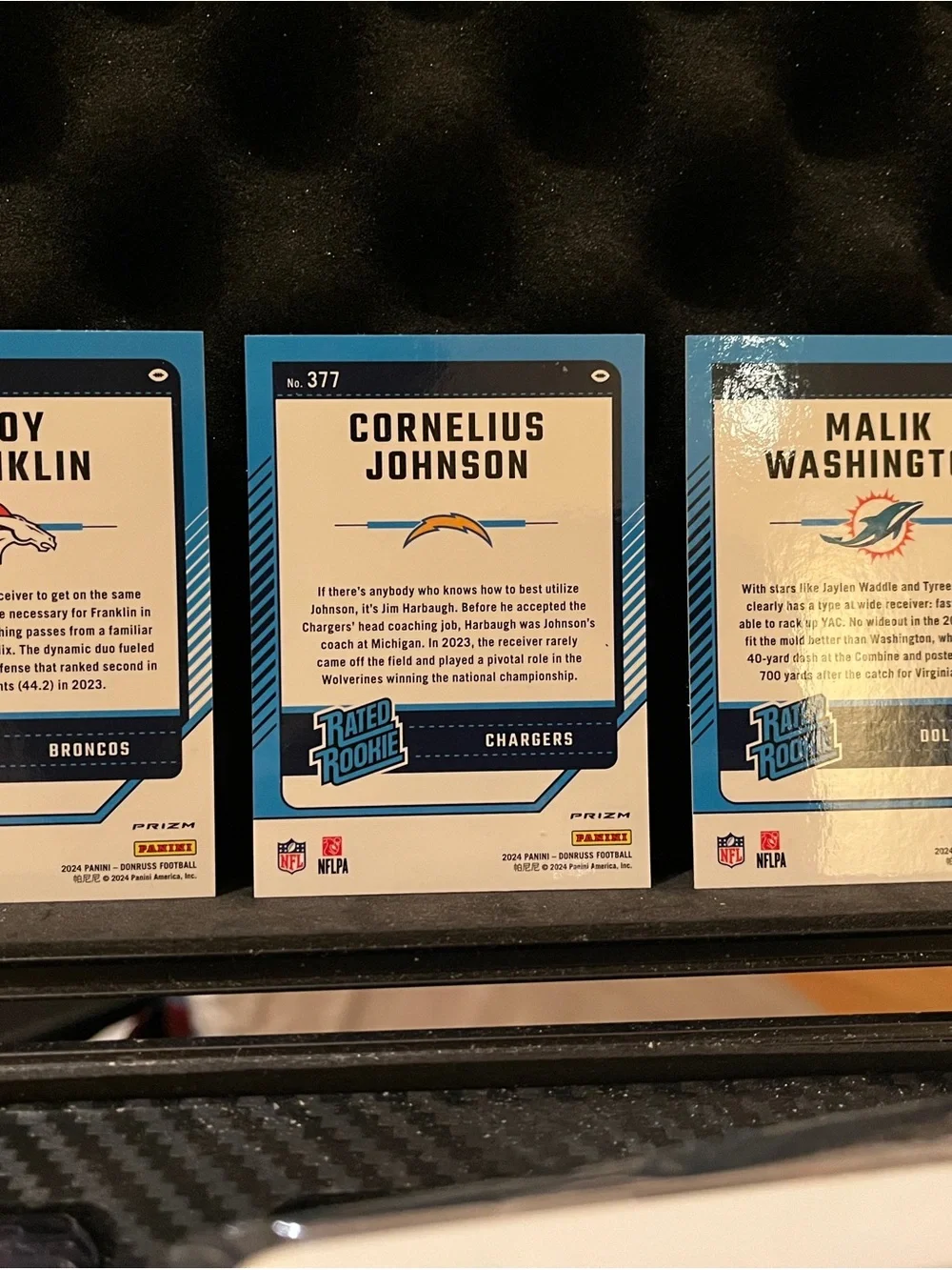 Panini Pink-Prizm Football Trading Card Set